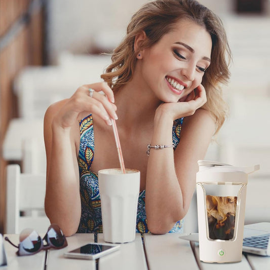 Automatic Mixing Electric Coffee Cup